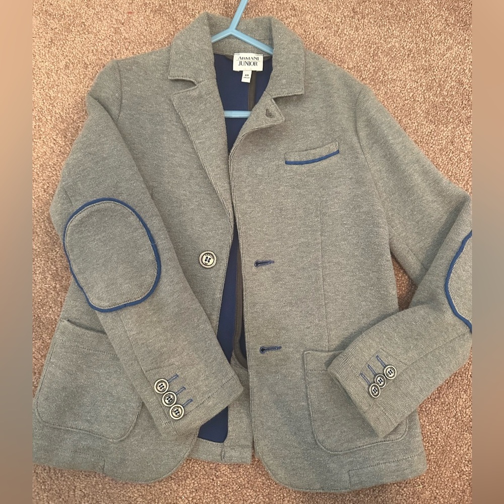 Armani Junior blazer coat for boys 8years wedding birthday Christmas